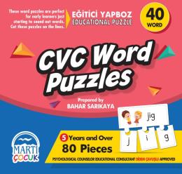 Eğitici Yapboz - Cvc Word Puzzles +5