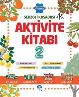 Martı Ç- Sebzoti Kasabası Aktivite Kitabı 2 +4 yaş